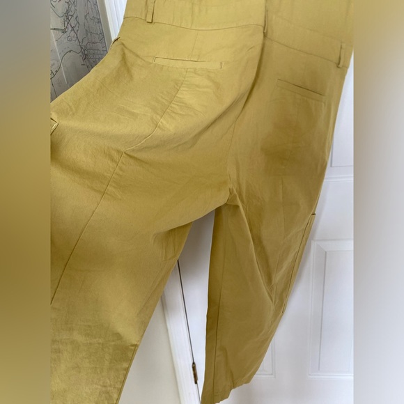 ⭐️ Shades of Grey by Micah Cohen jumpsuit mustard size medium - Picture 6 of 8